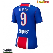 Paris Saint-Germain Ferran Torres #9 Replica Home Shirt Ladies 2026-27 Short Sleeve